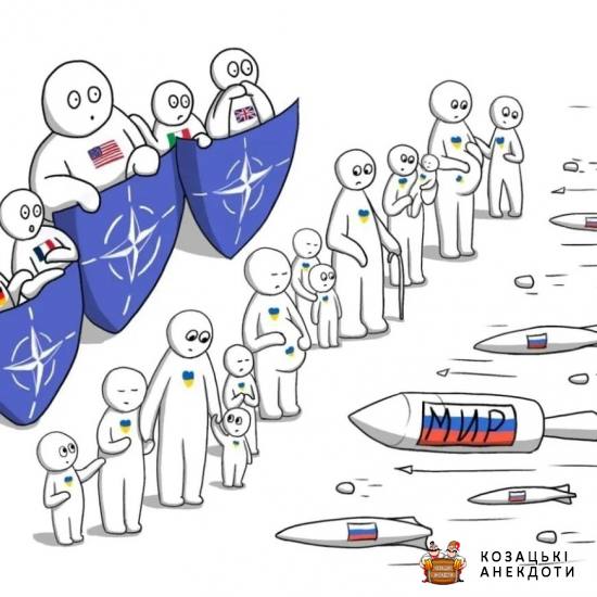 Карикатура на війну в Україні