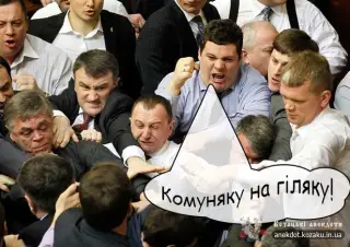 Комуняку на гіляку