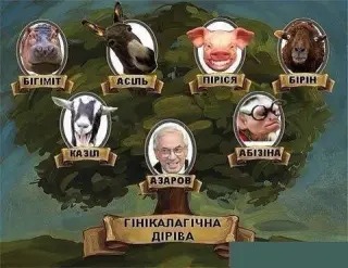 Генеалогічне дерево Азірова