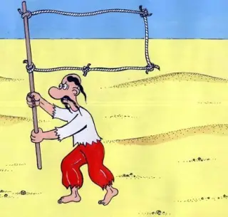 Українці в пошуках кращого життя. Карикатура.