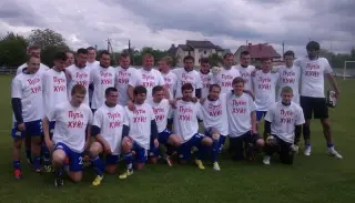 Привіт Путіну від футбольної команди!