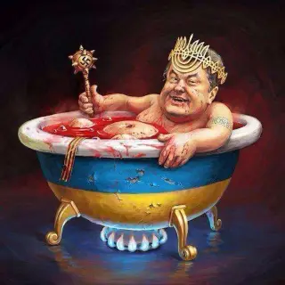 Кровавий Порошенко