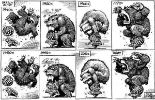 Карикатура на Росію
