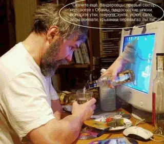 Ватнік за компютером