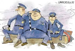 Карикатура на ДАІ