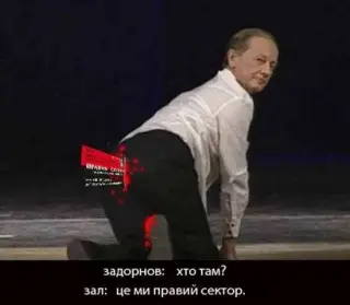 Пародія на Задорнова. Хто там?