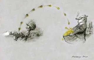 Карикатура на війну