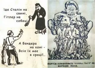 Їде Сталін на коні...
