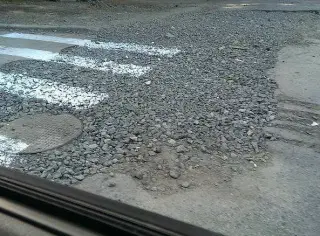 Українські дороги та зебри.