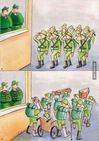 Солдати це медалі для генералів