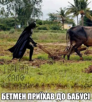 Бетмен у бабусі