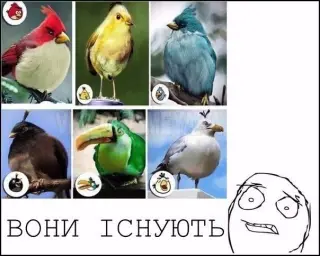 Вони існують