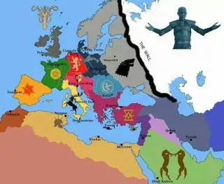 Карта світу з фільму 
