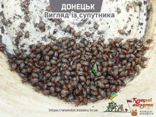 Донецьк - вигляд із супутника
