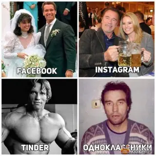 Соцмережі в одному фото