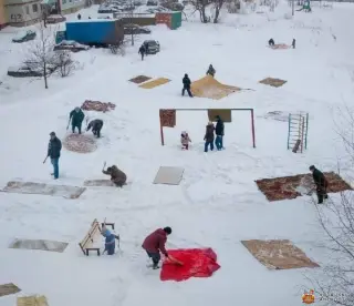 Сезон вибивання килимів