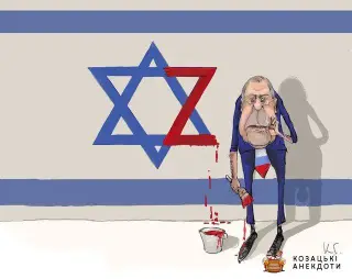 Карикатура на коняку - Лаврова
