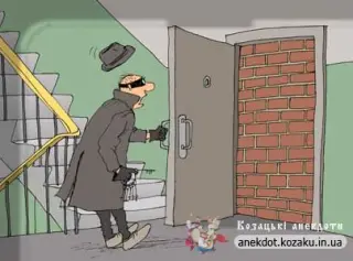Карикатура на злодія