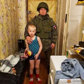 Орк повернувся з війни