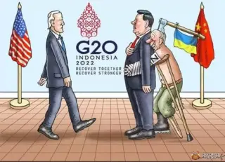 Карикатура на G20 - 2022 року
