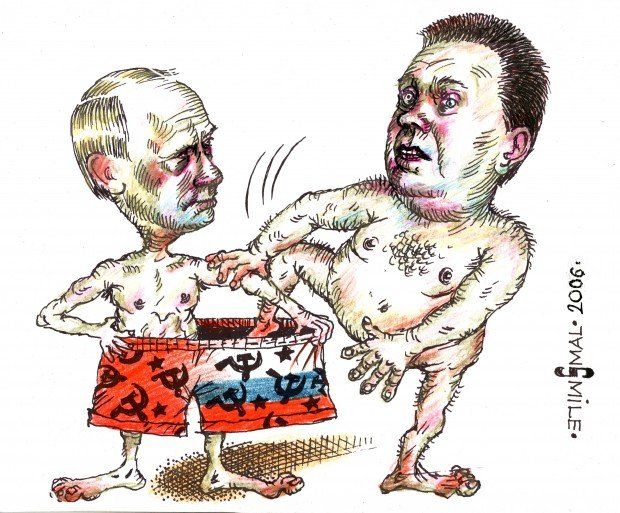 Карикатура на Януковича