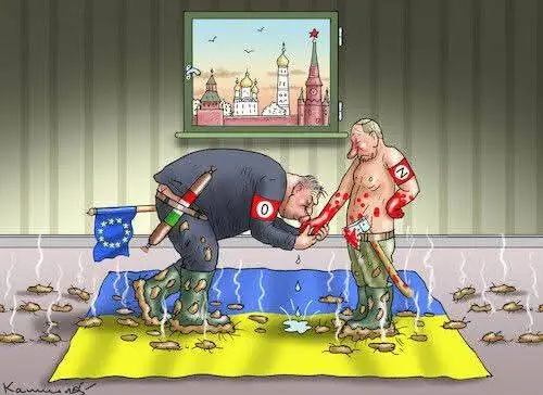 Пацюк Орбан на прийомі у Хуйла